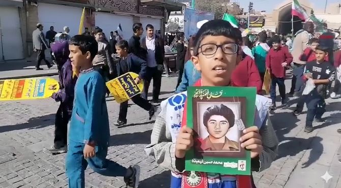 از دل مردم تا زبان مسئولان؛ حرف دل یزدی‌ها در راهپیمایی ۱۳ آبان