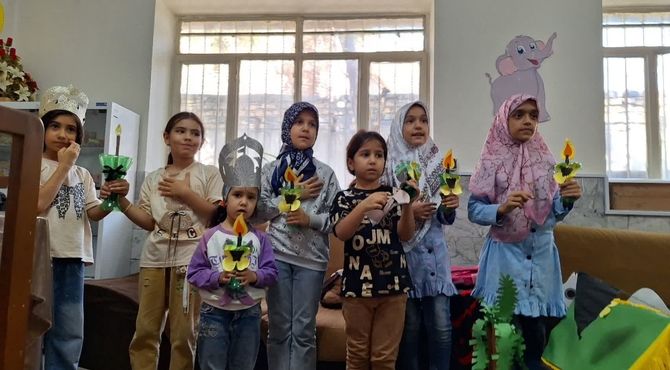 نوگلان حسینی در سوگ شهید کربلا