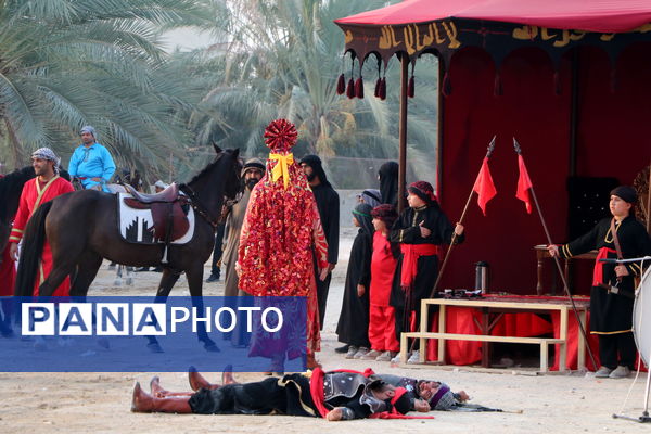 بازآفرینی نوجوان کربلا زیر آسمان لامرد