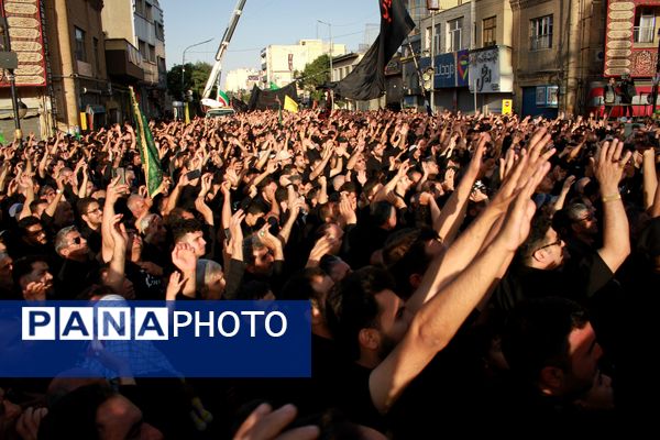 دسته عزاداری حسینیه اعظم زنجان در یوم العباس