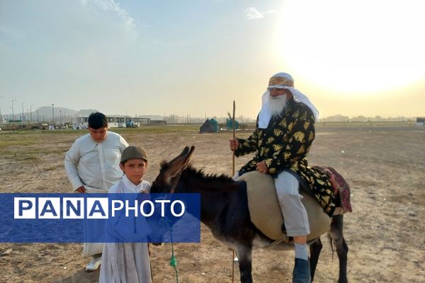 بازسازی واقعه غدیر در محله شهر قائم قم