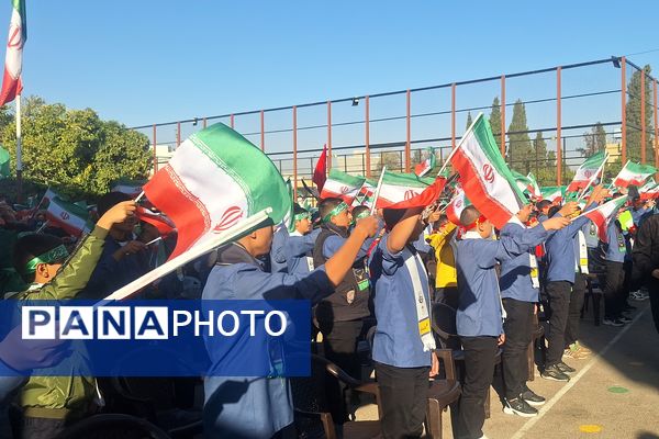 زنگ بیداری و استکبارستیزی دانش آموزان در مدارس شیراز 
