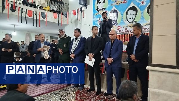 یادواره شهدا در روستای قاسمی نیشابور