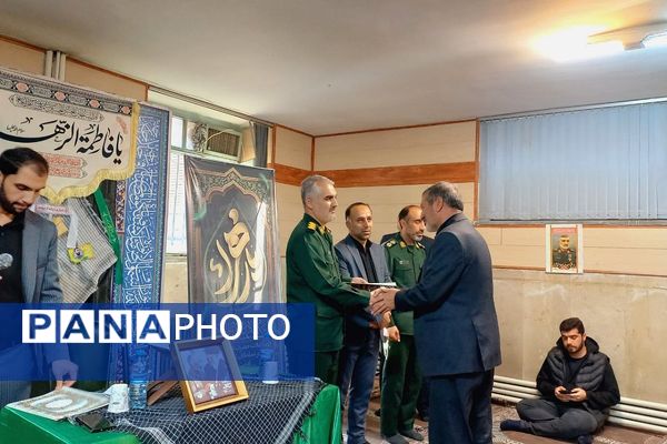  سوگواره فاطمی و گرامیداشت هفته بسیج در ورامین