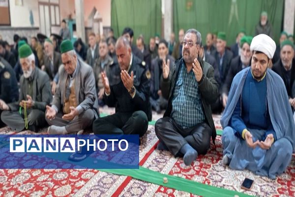 اقامه نماز جمعه در شهر بار نیشابور