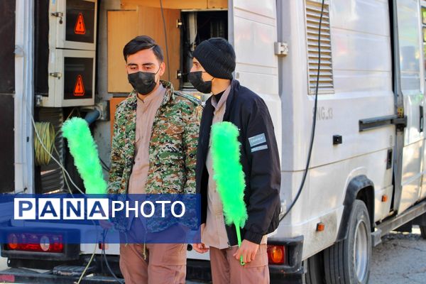 خدمت در مسیر «طریق‌الشهدا» در سالگرد حاج قاسم