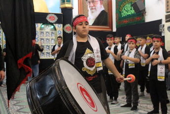 سوگواره عاشورایی «احلی‌ من العسل» در گلوگاه