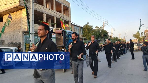 عشاق حسین در ماه محرم شهرستان بن 