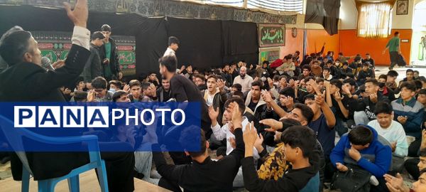  مراسم عزاداری وفات حضرت ام البنین در هنرستان محمودیه خیامی 11