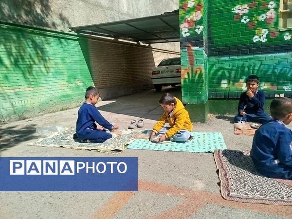 صبحانه سلامت در مدرسه پسرانه مبین شیروان