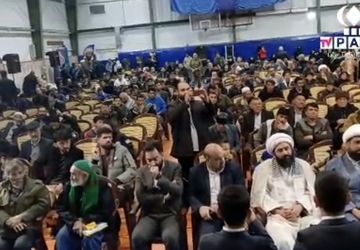 حس و حال مردم کهک در یادواره شهدای مدافع حرم