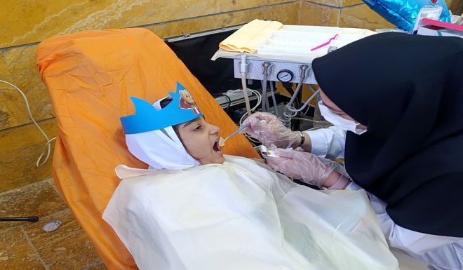 آغاز پویش سراسری سلامت دهان و دندان از مدارس پاکدشت
