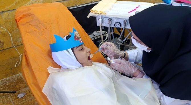 آغاز پویش سراسری سلامت دهان و دندان از مدارس پاکدشت