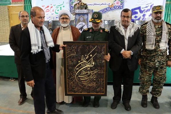 همایش اقتدار بسیجیان شهرستان بستک