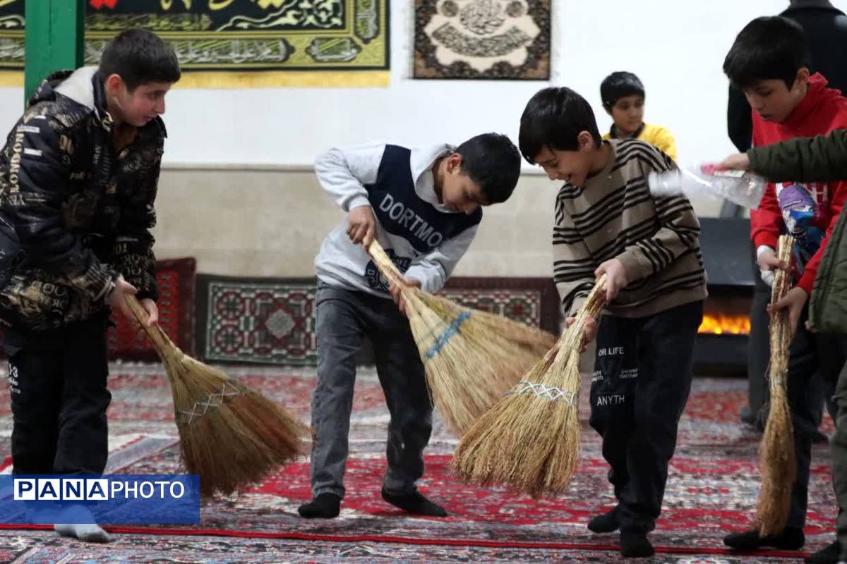 آیین غبار رویی مساجد بجنورد