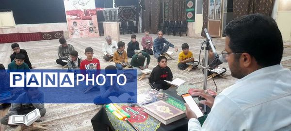 جلسه قرآنی و آموزش تخصصی قرائت قرآن کریم شهدای فدافن
