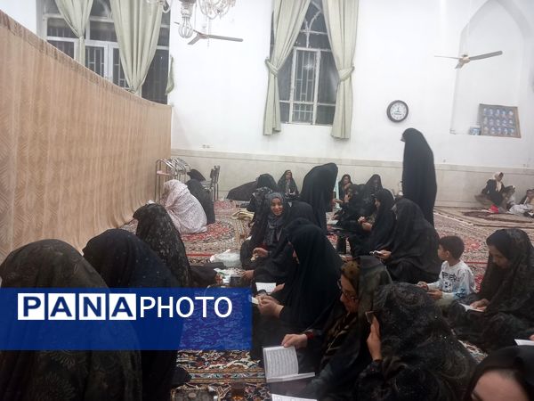 مراسم پرفیض نماز جماعت و دعای کمیل در روستای مهدی آباد خلیل آباد 