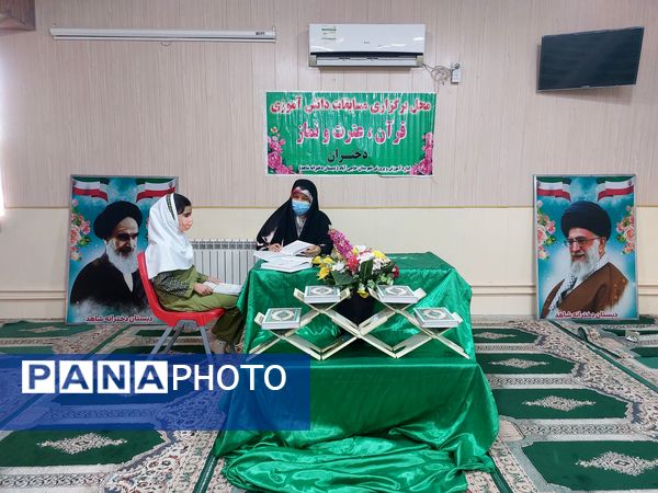 برگزاری مسابقات قرآن عترت و نماز در مدرسه شاهد حضرت معصومه (س)