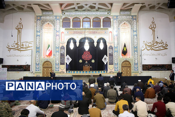 مراسم عزاداری سالروز شهادت امام هادی(ع) در حرم حضرت معصومه(س)