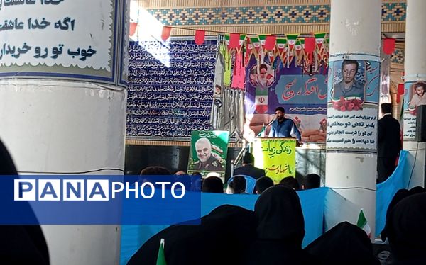 اجتماع بزرگ بسیجیان شهرستان بن 