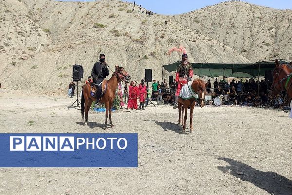 مراسم تعزیه خوانی اربعین حسینی در شهر نیشابور
