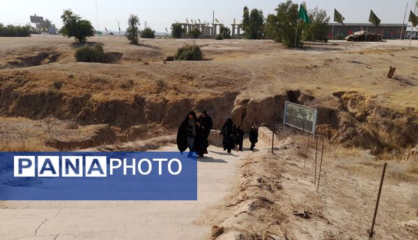 اعزام دختران دانش‌آموز شهر جعفریه قم به اردوی راهیان نور