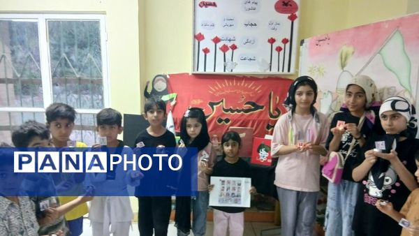 گردهمایی کودکان عاشورایی در کانون پرورش فکری کودکان و نوجوانان حاجی‌‌‌آباد 