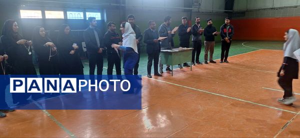 مسابقات هندبال مدارس ابتدایی در زاوه