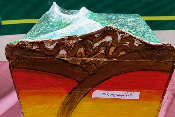 مراسم هفته پژوهش در دبیرستان بانو عفت آهنگری شهرری