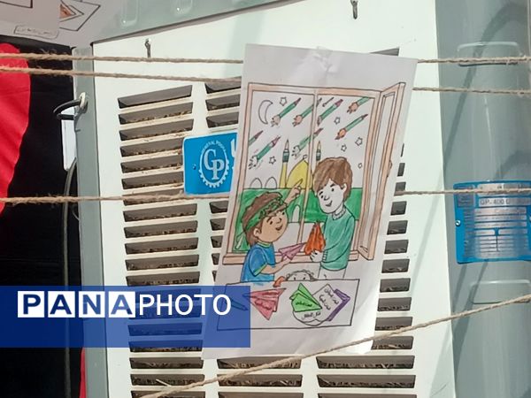 موکبی با رنگ و بوی مقاومت و شهادت 
