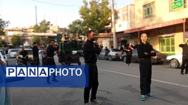 از کوچه تا خیابان، شهر بن غرق در عزای حسین بن علی(ع)