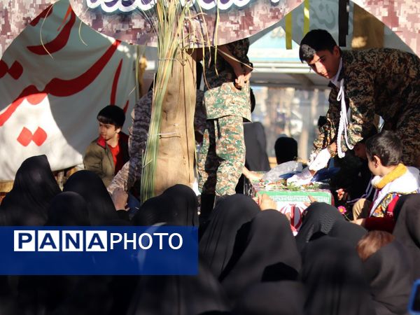 تشییع شهدای گمنام در جاجرم