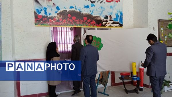 آمادگی دبستان شهید نجفی فدافن برای میزبانی ماه مهر