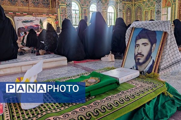 مراسم بزرگداشت و گرامیداشت یاد و خاطره دو تن از شهدای شهر بار نیشابور