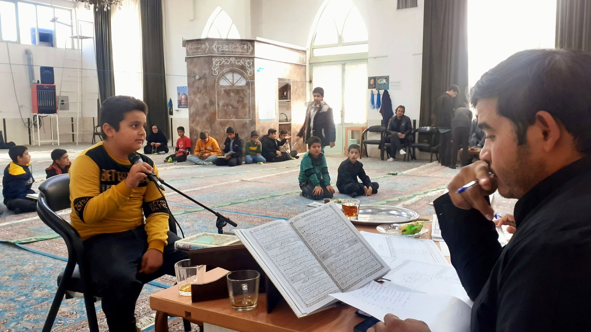  مسابقات سراسری قرآن و عترت بسیج در شهرستان خلیل آباد