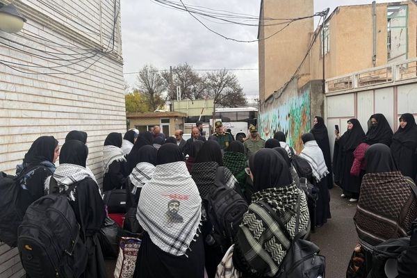 کاروان راهیان نور بسیج دانش‌آموزی سراب و مهربان 