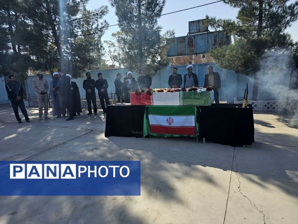 تشییع باشکوه شهید گمنام درسطح مدارس مه ولات