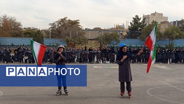 المپیاد ورزشی درون مدرسه ای در دبیرستان صدیقه 1 مشهد