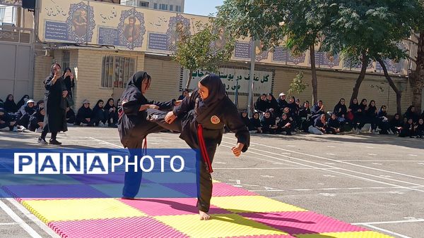 المپیاد ورزشی در دبیرستان کوثر فرهنگیان