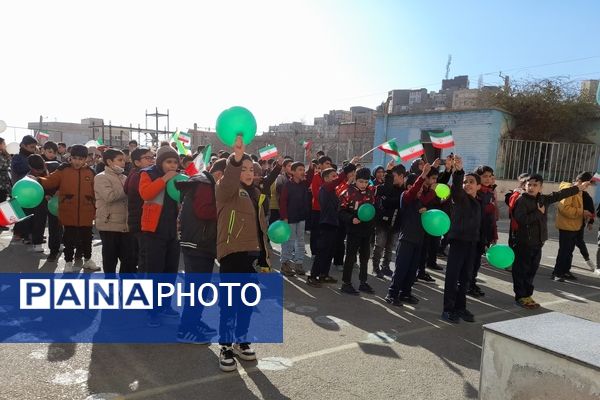 سلسله جشن‌های دهه فجر انقلاب اسلامی و اعیاد شعبانیه در مدارس منطقه پردیس 