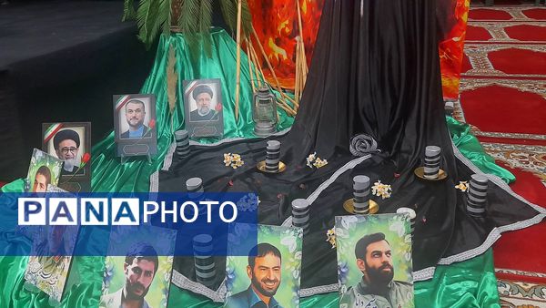 مراسم شهادت حضرت فاطمه در مسجد امام باقر(ع)