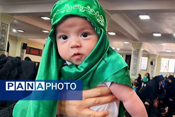 همایش عظیم شیرخوارگان حسینی  در حسینیه اعظم محله جیلارد شهرستان  دماوند 