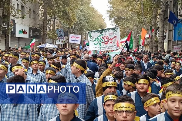  راهپیمایی 13 آبان در شهریار