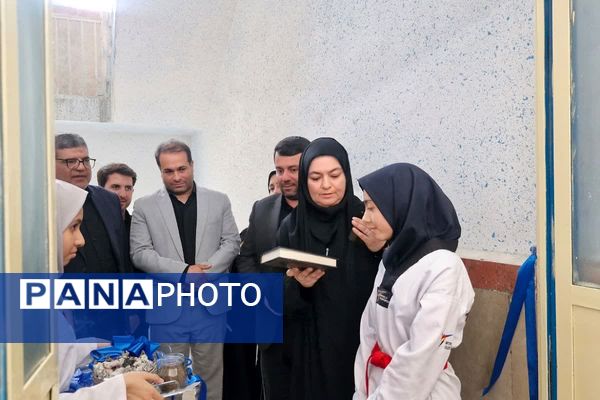 نوسازی تشک کشتی پوریای ولی و بازدید از مجتمع ورزشی شهید فرزنگان قرچک