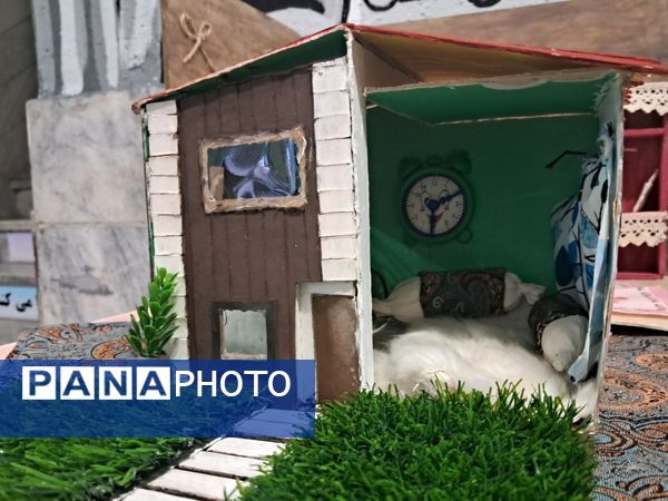 نمایشگاه هنری مدرسه انیس خوش قدم 