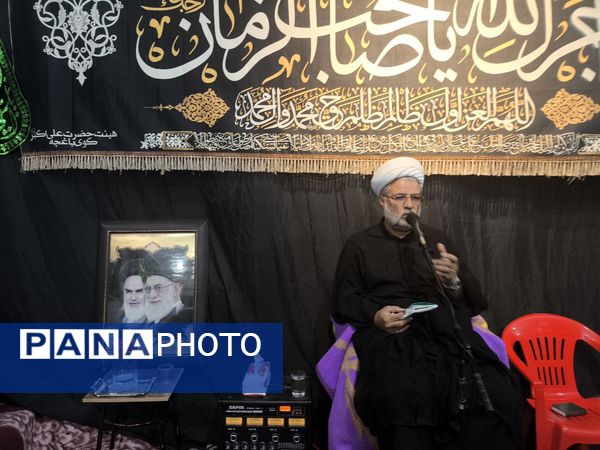مراسم عزاداری و روضه خوانی عاشورا در شهر حسن آباد جرقویه