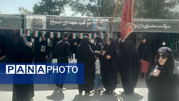 فعالیت موکب ها در برنامه جاماندگان اربعین