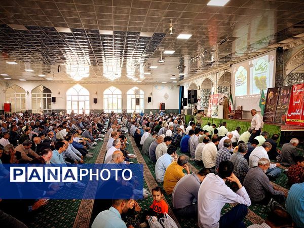 آخرین نماز جمعه شهریور ماه در شهرستان کاشمر برگزار شد 