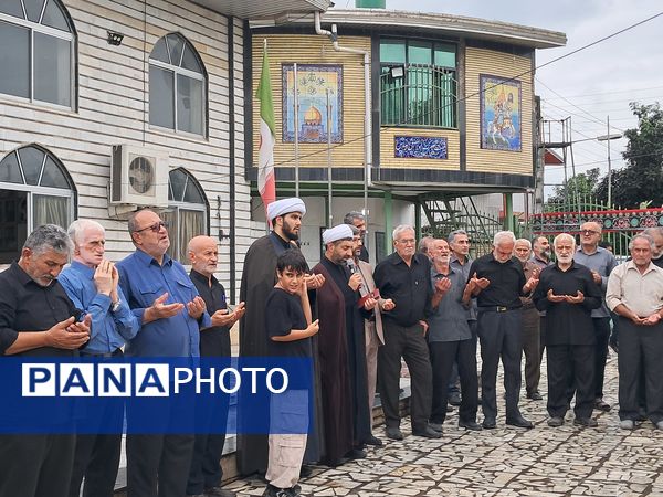 پیاده‌روی جاماندگان اربعین در قائمشهر 