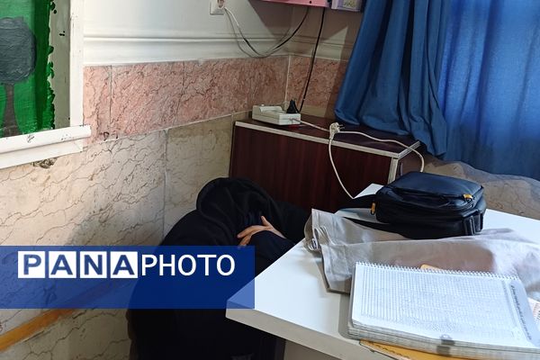 دانش‌آموزان دبیرستان زینبیه۲ شهریار آماده مقابله با زلزله